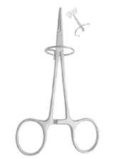  Crown & Bridge Holding Forceps With Support Ring 