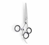 Revolving Thumb Professional Hair Cutting Scissor with Three finger holes